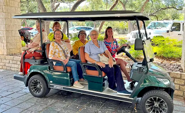 Forest Oak Landing Golf Cart
